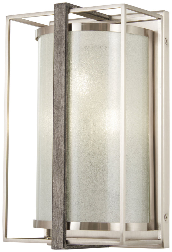 Minka-Lavery - 3563-098 - Three Light Wall Sconce - Tyson'S Gate - Brushed Nickel W/Shale Wood from Lighting & Bulbs Unlimited in Charlotte, NC