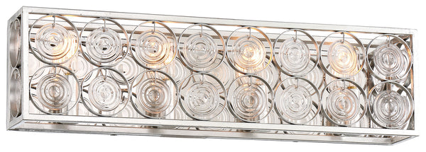Minka-Lavery - 4664-598 - Four Light Bath - Culture Chic - Catalina Silver from Lighting & Bulbs Unlimited in Charlotte, NC