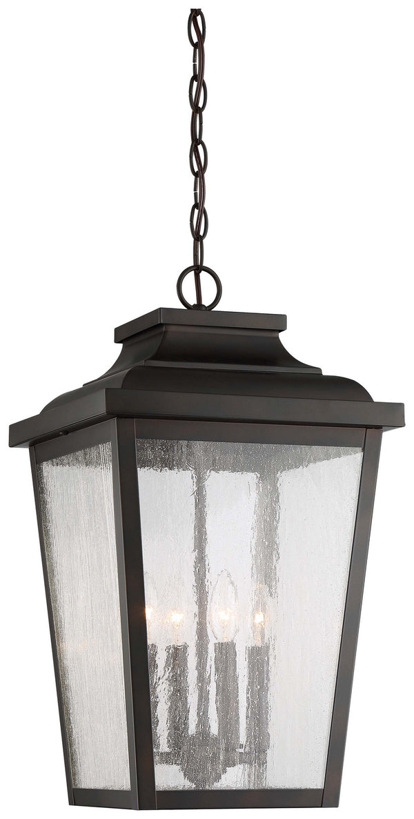 Minka-Lavery - 72175-189 - Four Light Outdoor Chain Hung - Irvington Manor - Chelesa Bronze from Lighting & Bulbs Unlimited in Charlotte, NC