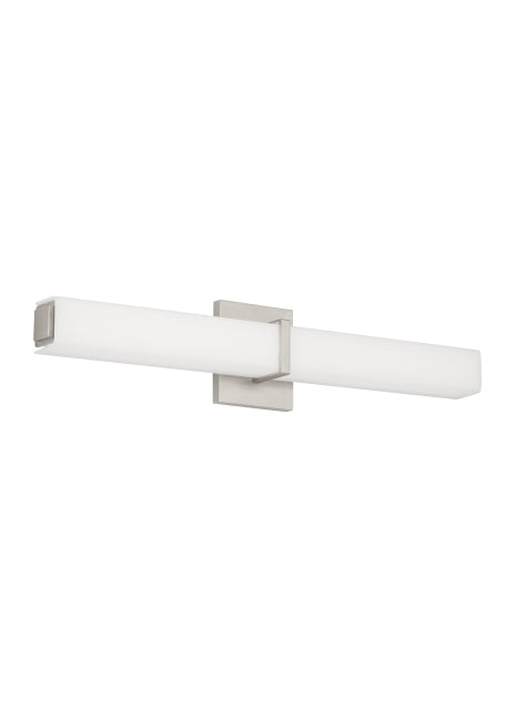 Visual Comfort Modern - 700BCMLN24WS-LED930-277 - LED Bath - Milan - Satin Nickel from Lighting & Bulbs Unlimited in Charlotte, NC