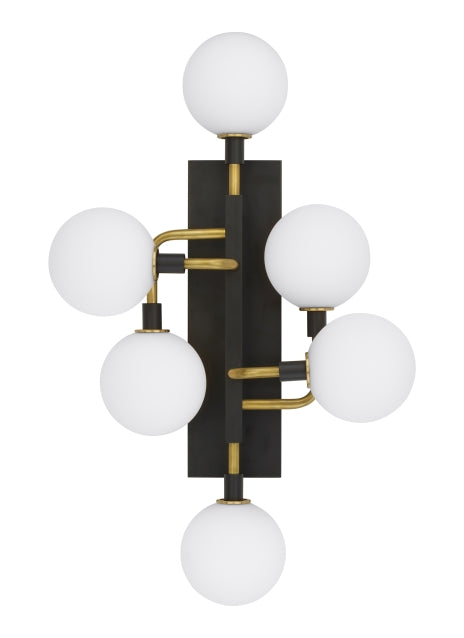 Visual Comfort Modern - 700WSVGOOR - Six Light Wall Sconce - Viaggio from Lighting & Bulbs Unlimited in Charlotte, NC