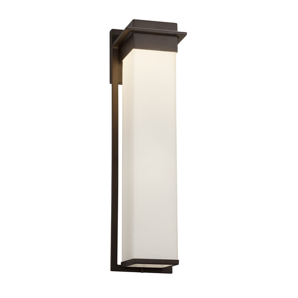 Justice Designs - FSN-7545W-OPAL-DBRZ - LED Wall Sconce - Fusion - Dark Bronze from Lighting & Bulbs Unlimited in Charlotte, NC