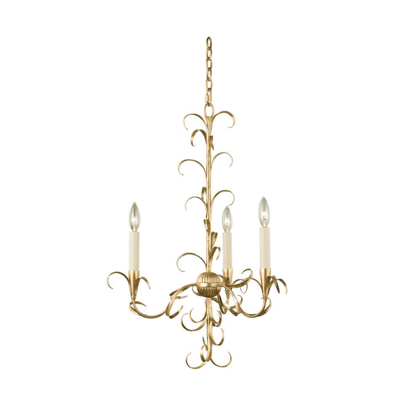 Kalco - 505470OL - Three Light Chandelier - Ainsley - Oxidized Gold Leaf from Lighting & Bulbs Unlimited in Charlotte, NC