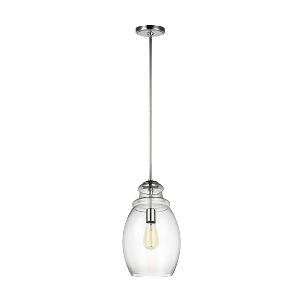 Generation Lighting - P1484CH - One Light Pendant - Marino - Chrome from Lighting & Bulbs Unlimited in Charlotte, NC