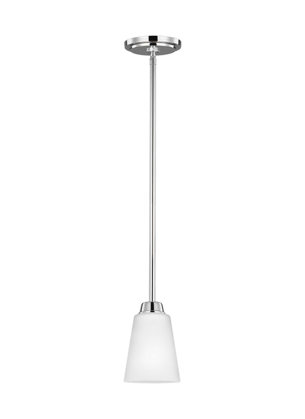 Generation Lighting - 6115201-05 - One Light Mini-Pendant - Kerrville - Chrome from Lighting & Bulbs Unlimited in Charlotte, NC