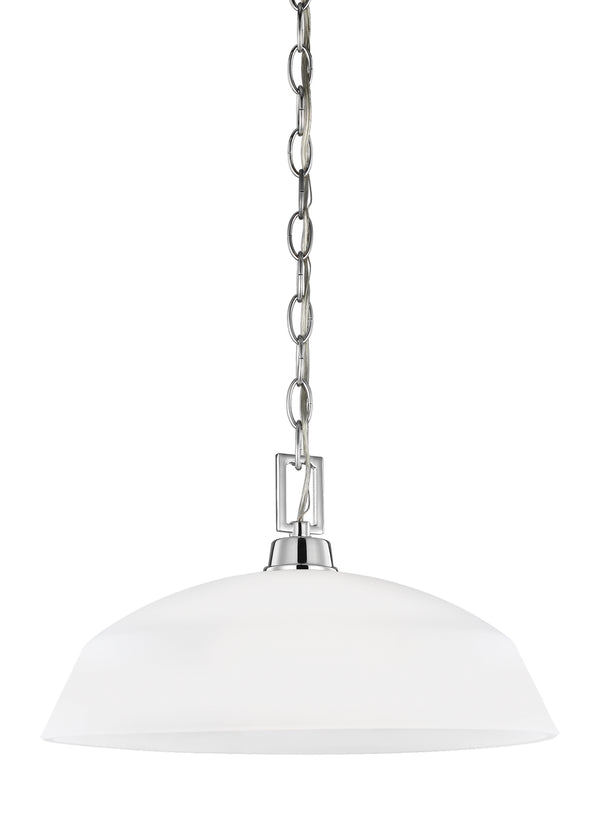 Generation Lighting - 6515201EN3-05 - One Light Pendant - Kerrville - Chrome from Lighting & Bulbs Unlimited in Charlotte, NC