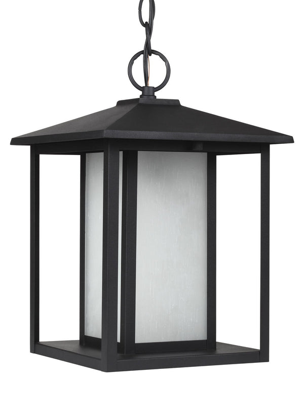 Generation Lighting - 6902997S-12 - LED Outdoor Pendant - Hunnington - Black from Lighting & Bulbs Unlimited in Charlotte, NC