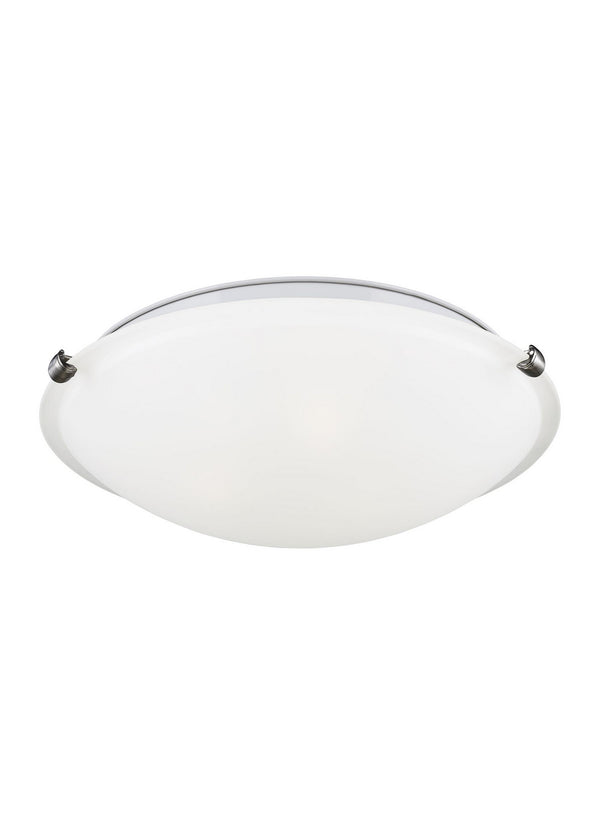 Generation Lighting - 7443593S-962 - LED Flush Mount - Clip Ceiling Flush Mount - Brushed Nickel from Lighting & Bulbs Unlimited in Charlotte, NC