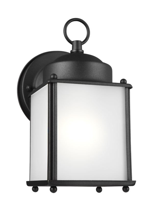 Generation Lighting - 8592001EN3-12 - One Light Outdoor Wall Lantern - New Castle - Black from Lighting & Bulbs Unlimited in Charlotte, NC