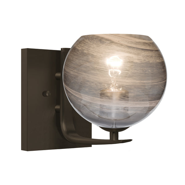 Besa - 1WC-JILLYSM-BR - One Light Vanity - Jilly - Bronze from Lighting & Bulbs Unlimited in Charlotte, NC