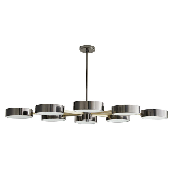 Arteriors - 89097 - Eight Light Chandelier - Linus - Pale Brass from Lighting & Bulbs Unlimited in Charlotte, NC