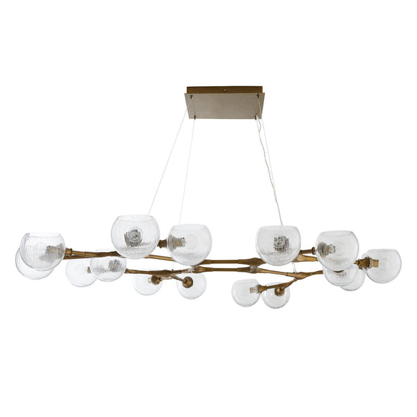 Arteriors - 89103 - 16 Light Chandelier - Mahowald - Antique Brass from Lighting & Bulbs Unlimited in Charlotte, NC