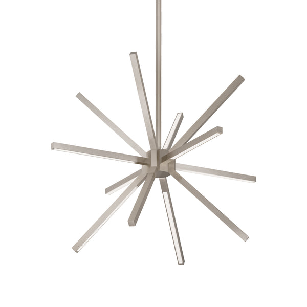 Kuzco Lighting - CH14220-BN - LED Chandelier - Sirius Minor - Brushed Nickel from Lighting & Bulbs Unlimited in Charlotte, NC