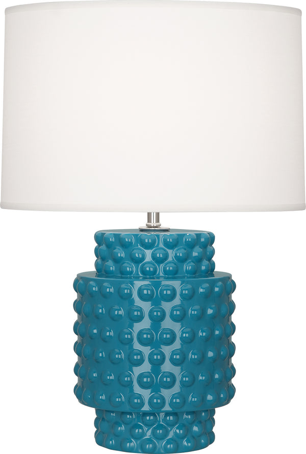 Robert Abbey - PC801 - One Light Accent Lamp - Dolly - Peacock Glazed Textured from Lighting & Bulbs Unlimited in Charlotte, NC