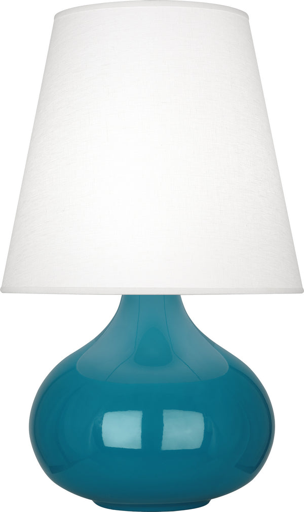 Robert Abbey - PC93 - One Light Accent Lamp - June - Peacock Glazed from Lighting & Bulbs Unlimited in Charlotte, NC