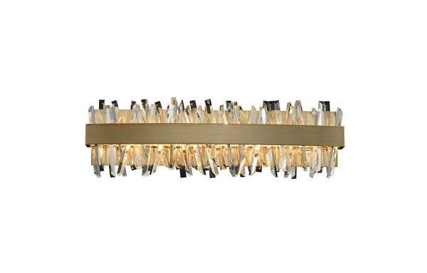 Allegri - 030232-038 - LED Bath - Glacier - Brushed Champagne Gold from Lighting & Bulbs Unlimited in Charlotte, NC