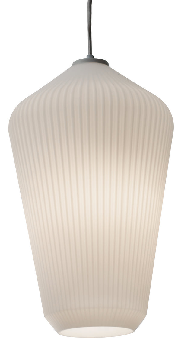 AFX Lighting - LOLP11WH - One Light Pendant - Lola - White from Lighting & Bulbs Unlimited in Charlotte, NC
