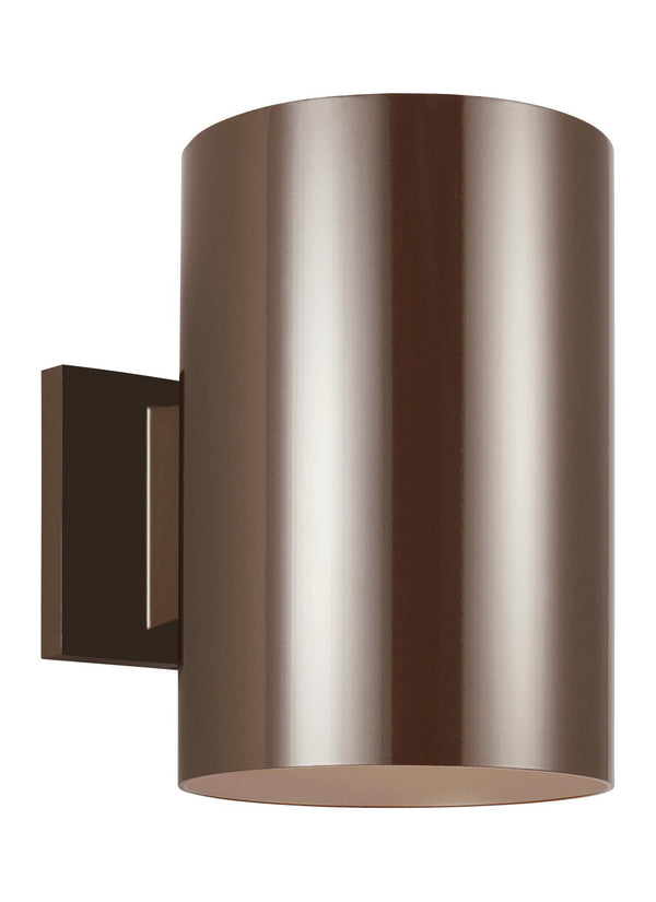 Visual Comfort Studio - 8313901-10 - One Light Outdoor Wall Lantern - Outdoor Cylinders - Bronze from Lighting & Bulbs Unlimited in Charlotte, NC