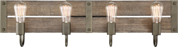 Nuvo Lighting - 60-6430 - Four Light Vanity - Winchester - Bronze from Lighting & Bulbs Unlimited in Charlotte, NC