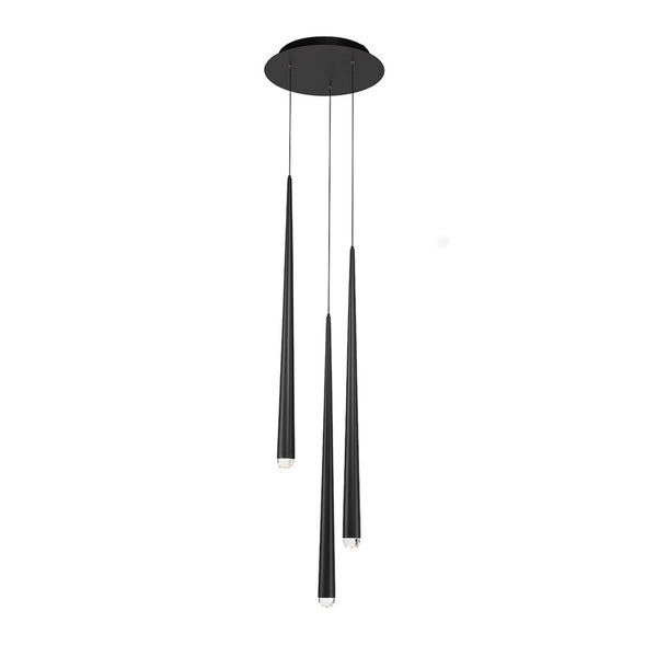 Modern Forms - PD-41703R-BK - LED Pendant - Cascade - Black from Lighting & Bulbs Unlimited in Charlotte, NC