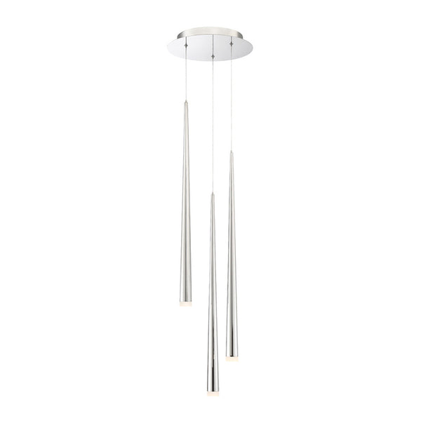 Modern Forms - PD-41803R-PN - LED Pendant - Cascade - Polished Nickel from Lighting & Bulbs Unlimited in Charlotte, NC