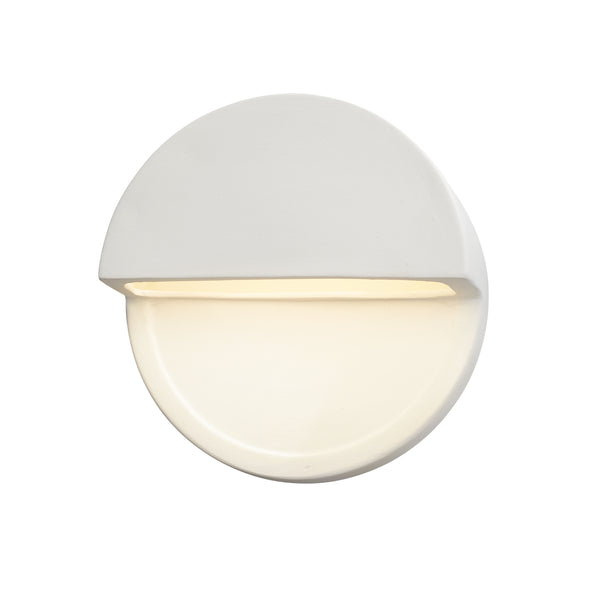 Justice Designs - CER-5610W-BIS - LED Wall Sconce - Ambiance - Bisque from Lighting & Bulbs Unlimited in Charlotte, NC