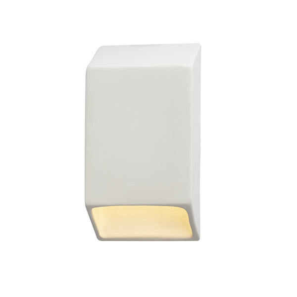 Justice Designs - CER-5860-BIS - LED Wall Sconce - Ambiance - Bisque from Lighting & Bulbs Unlimited in Charlotte, NC