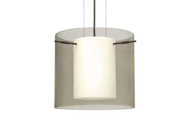 Besa - 1KG-S18407-LED-BR - One Light Pendant - Pahu - Bronze from Lighting & Bulbs Unlimited in Charlotte, NC