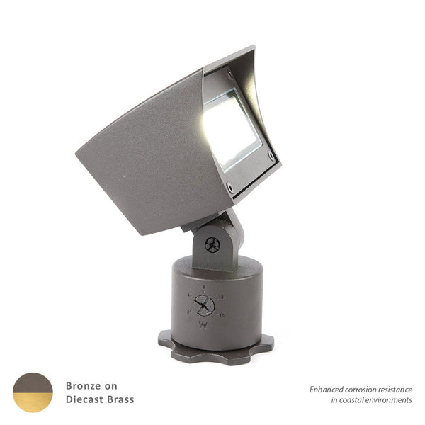 W.A.C. Lighting - 5022-30BBR - LED Flood Light - 5022 - Bronzed Brass from Lighting & Bulbs Unlimited in Charlotte, NC