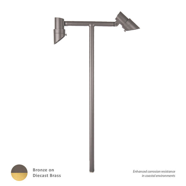 W.A.C. Lighting - 6211-27BBR - LED Path Light - Mini Db Path - Bronzed Brass from Lighting & Bulbs Unlimited in Charlotte, NC