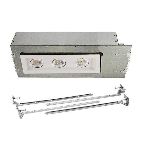W.A.C. Lighting - MT-3LD311NA-F935WT - LED Three Light New Construction Housing with Trim and Light Engine - Mini Led Multiple Spots - White from Lighting & Bulbs Unlimited in Charlotte, NC