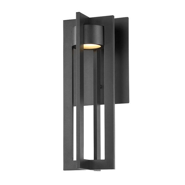 W.A.C. Lighting - WS-W48616-BK - LED Wall Light - Chamber - Black from Lighting & Bulbs Unlimited in Charlotte, NC