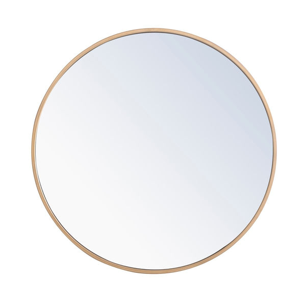 Elegant Lighting - MR4032BR - Mirror - Eternity - Brass from Lighting & Bulbs Unlimited in Charlotte, NC