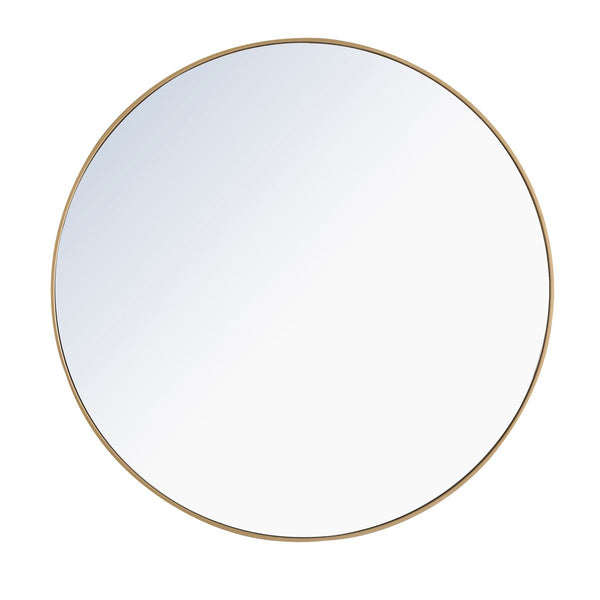 Elegant Lighting - MR4048BR - Mirror - Eternity - Brass from Lighting & Bulbs Unlimited in Charlotte, NC