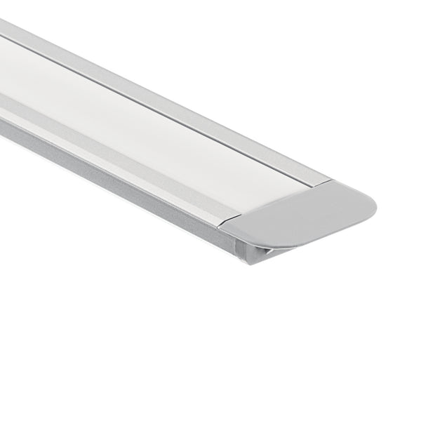 Kichler - 1TEK1SWRC2SIL - Tape Extrusion Kit - Ils Te Series - Silver from Lighting & Bulbs Unlimited in Charlotte, NC