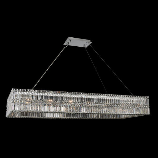 Allegri - 035061-010-FR001 - 18 Light Island Pendant - Rettangolo - Chrome from Lighting & Bulbs Unlimited in Charlotte, NC