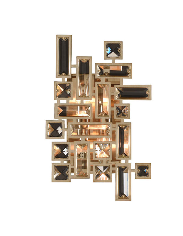 Allegri - 11191-038-FR001 - Two Light Wall Bracket - Vermeer - Brushed Champagne Gold from Lighting & Bulbs Unlimited in Charlotte, NC