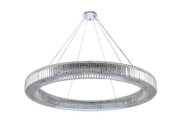 Allegri - 11713-010-FR001 - 18 Light Pendant - Rondelle - Chrome from Lighting & Bulbs Unlimited in Charlotte, NC