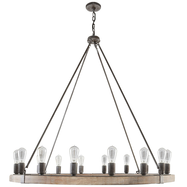 Capital Lighting - 430501UW - 16 Light Chandelier - Austin - Urban Wash from Lighting & Bulbs Unlimited in Charlotte, NC