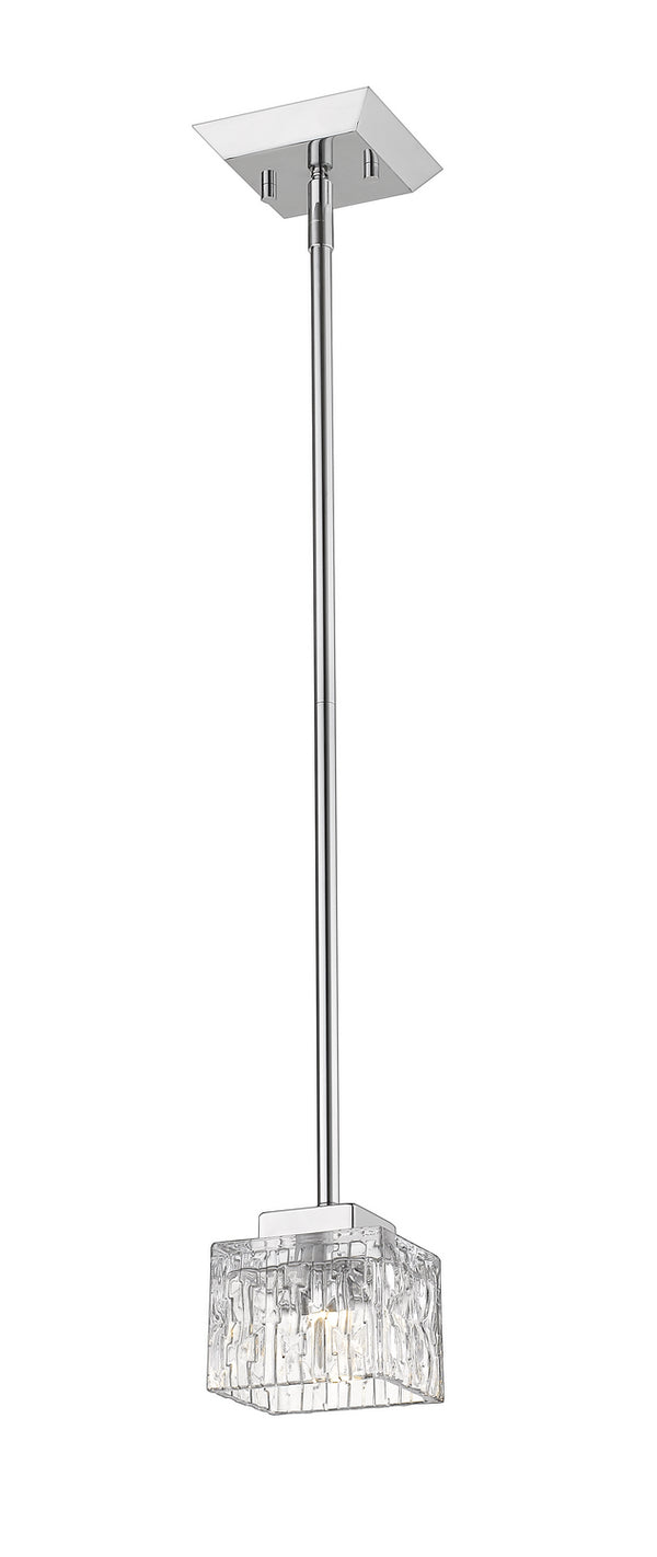 Z-Lite - 1927MP-CH - One Light Mini Pendant - Rubicon - Chrome from Lighting & Bulbs Unlimited in Charlotte, NC