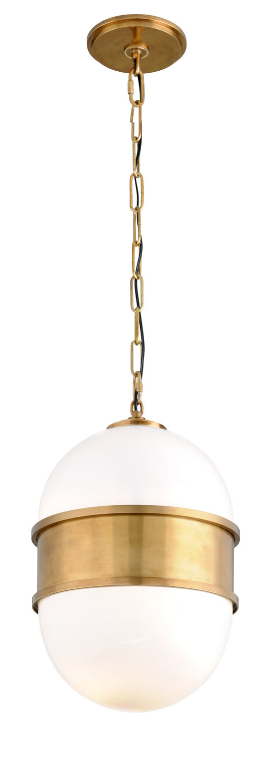 Corbett Lighting - 272-42 - Two Light Pendant - Broomley - Vintage Brass from Lighting & Bulbs Unlimited in Charlotte, NC