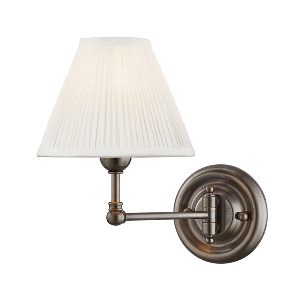 Hudson Valley - MDS101-DB - One Light Wall Sconce - Classic No.1 - Distressed Bronze from Lighting & Bulbs Unlimited in Charlotte, NC