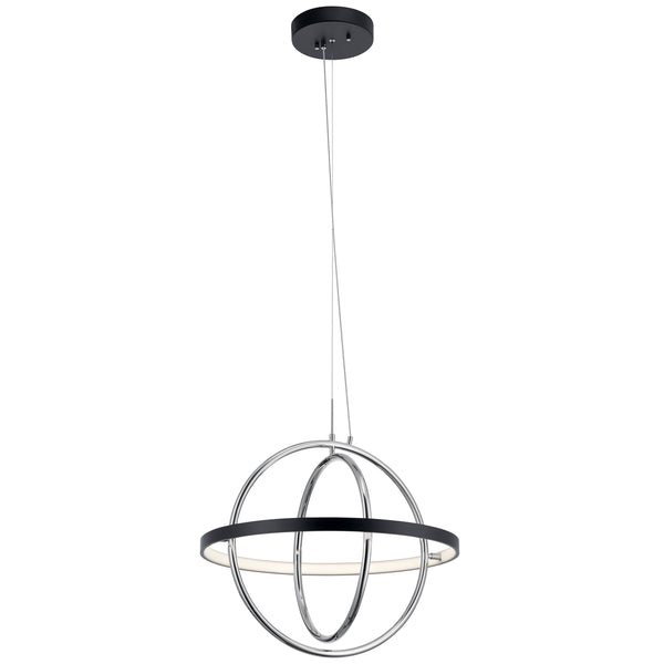 Kichler - 84161 - LED Chandelier - Arvo - Matte Black from Lighting & Bulbs Unlimited in Charlotte, NC