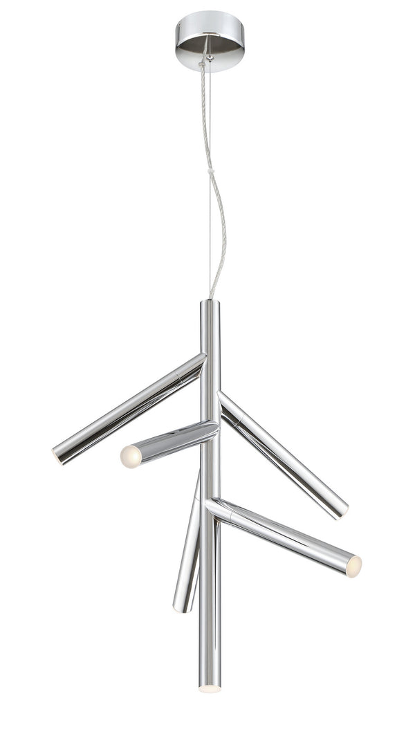 Z-Lite - 917-6CH-LED - LED Pendant - Forest - Chrome from Lighting & Bulbs Unlimited in Charlotte, NC