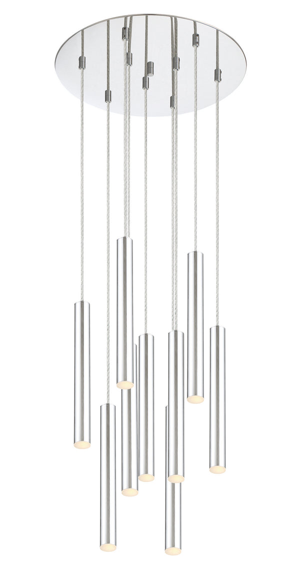 Z-Lite - 917MP12-CH-LED-9RCH - LED Island/Billiard - Forest - Chrome from Lighting & Bulbs Unlimited in Charlotte, NC