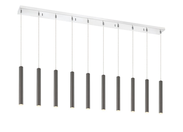 Z-Lite - 917MP12PBL-LED-10LCH - LED Island/Billiard - Forest - Chrome from Lighting & Bulbs Unlimited in Charlotte, NC