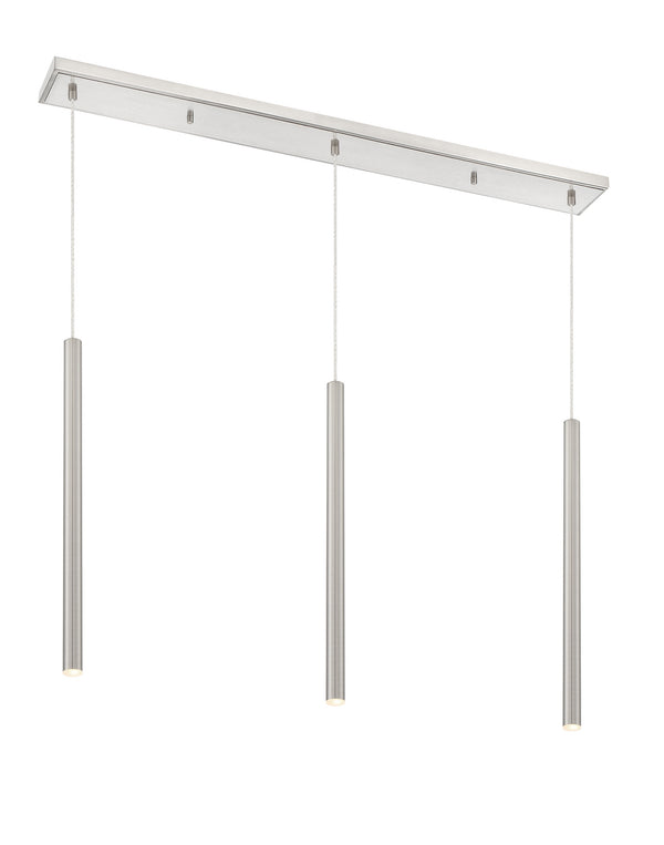 Z-Lite - 917MP24-BN-LED-3LBN - LED Island/Billiard - Forest - Brushed Nickel from Lighting & Bulbs Unlimited in Charlotte, NC