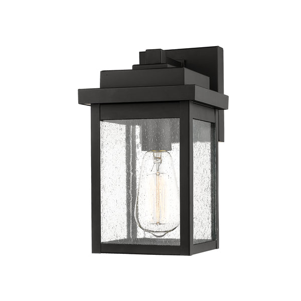 Millennium - 2661-PBK - One Light Outdoor Wall Bracket - Belle Chasse - Powder Coat Black from Lighting & Bulbs Unlimited in Charlotte, NC