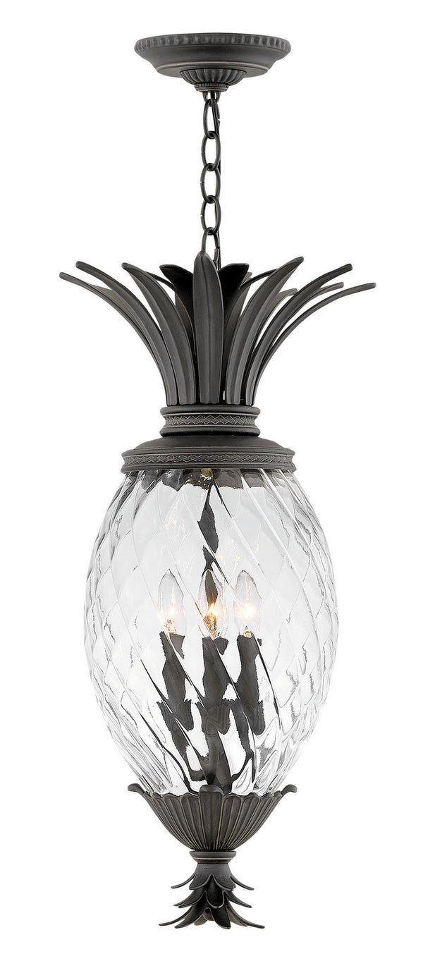 Hinkley - 2122MB - LED Outdoor Lantern - Plantation - Museum Black from Lighting & Bulbs Unlimited in Charlotte, NC
