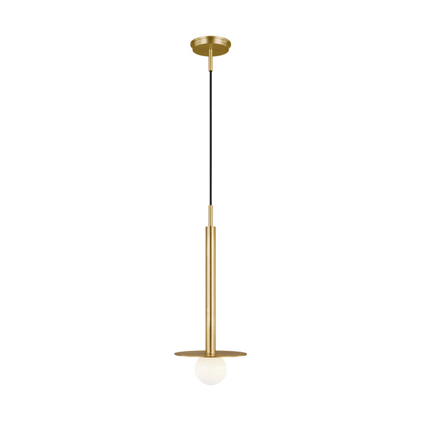 Visual Comfort Studio - KP1001BBS - One Light Pendant - Nodes - Burnished Brass from Lighting & Bulbs Unlimited in Charlotte, NC